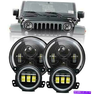 USwbhCg JEEP wrangler JK 07-18 7 "C`LEDwbhCg+tHOCgDRLR{Lbg For Jeep Wrangler JK 07-18 7" INCH LED Headlights + Fog Light DRL Combo Kit