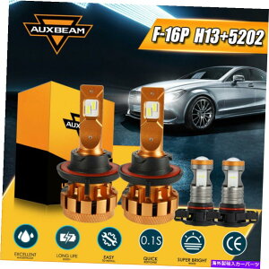 USwbhCg AuxBeamR{H13 + 5202 LEDwbhCgGMC Yukon XL1500 2007-2014d AUXBEAM Combo H13+5202 LED Headlight For GMC Yukon XL1500 2007-2014 Fog Bulbs