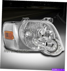 USwbhCg 06-10tH[hGNXv[/ 07 +X|[cgbNwbhCgvN[qRH FOR 06-10 FORD EXPLORER/07+ SPORT TRAC HEADLIGHT LAMP CHROME PASSENGER RIGHT RH