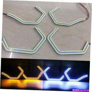 USwbhCg XCb`obÑRZvgM4ےIȃX^CLED Angel Eye Kit[̔zCgBMW̌ Switchback Concept M4 Iconic Style LED Angel Eye Kit Relay Wiring light For BMW