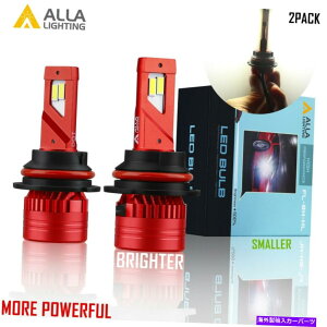 USwbhCg AbzCg9007ł邢ł͂LEDɂ̓ptH[}XHDCgdv Alla White 9007 Brightest Most Powerful LED hi Performance hd-light Bulb Lamp