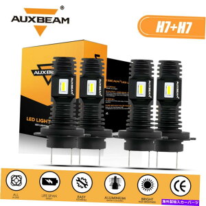 USwbhCg ZfXxcC250 C300 C350 AUXBeam LEDwbhCg[r[d6500K For Mercedes-Benz C250 C300 C350 AUXBEAM LED Headlight High Low Beam Bulbs 6500K