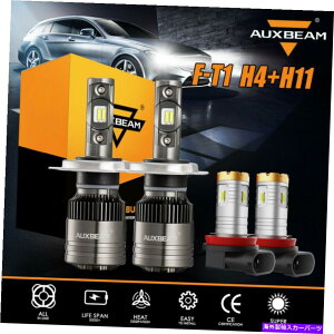 USwbhCg AuxBeam H4 9003 LED CANBUSwbhCg+ H11tHOd̓g^^R}12-15 AUXBEAM H4 9003 LED Canbus Headlight+H11 Fog Light Bulbs for Toyota Tacoma 12-15