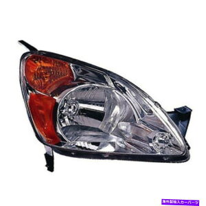 USwbhCg wbhCgiJ[pEq^]2002-2004z_CRVɃtBbg Headlight High Quality CAPA Right Passenger Driver Side Fits 2002-2004 Honda CRV