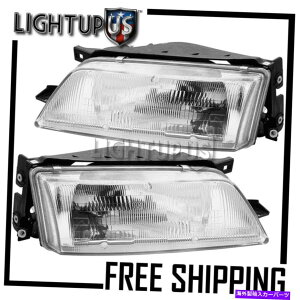 USwbhCg 1995N1996N̉ẼwbhCgwbhCgwbhv1999NY}LV} Left Right Sides Pair Headlights Headlamps for 1995-1996 1999 NISSAN MAXIMA