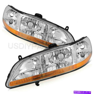 USwbhCg wbhCgAZuWz_AR[h1998-2002vWFN^̓Cgu Headlights Assembly Fits Honda Accord 1998-2002 Projector Replace Light One Pair
