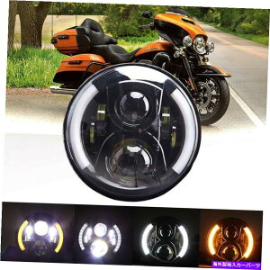 USwbhCg 7 "C`LEDwbhCgW /n[[_rbh\Xg[gOChXyV 7" Inch LED Headlight W/ Turn Signal For Harley Davidson Street Glide Special