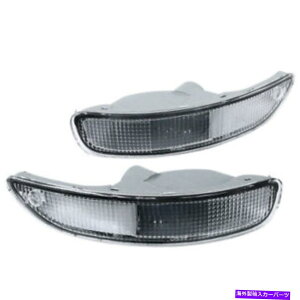 USwbhCg 93-97g^J[tgyAop[tHOvN[NALH-RH 2pbN For 93-97 Toyota Corolla Front Pair Bumper Fog Lights Chrome Clear LH-RH 2-PACK