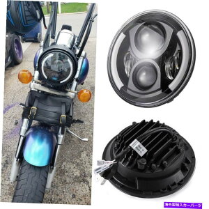 USwbhCg I[goC7 "C`LEDwbhCgDRL^[̃n[[c[O[hLOAJ Motorcycle 7" inch LED Headlight DRL Turn Signal For Harley Touring Road King US