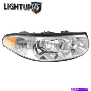 US�w�b�h���C�g �E����ȑ�RH�ӂ��ӂ��ꂽ�w�b�h���C�g2000-2005 Buick Lesabre Limited Right Passenger Side RH Fluted Headlight for 2000-2005 BUICK LESABRE LIMITED�y���s�A���i�z