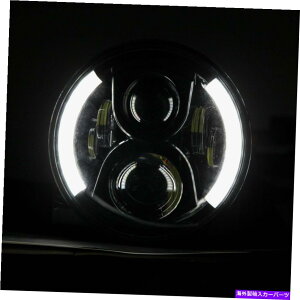 USwbhCg 7 "n[[_rbh\\tg[hLÔ߂̃[^[TCNwbhCg̃^[M 7" LED Motorcycle Headlight Turn Signals For Harley Davidson Softail Road King