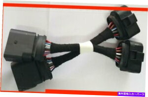 USwbhCg wbhCgϊA_v^n[lXP[uKXStGTI MK6 Headlight Conversion adaptor Harness cable halogen to xenon For vw Golf GTI mk6