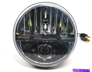 USwbhCg 7 "EhLEDNwbhCgn[[W[vO[JK TJ LJ Hummer H1 H2 2 PCS 7" Round LED Chrome Headlights Harley Jeep Wrangler JK TJ LJ Hummer H1 H2 2pcs