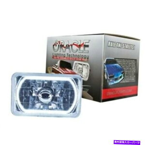 US�w�b�h���C�g Oracle Lights 6909-001 4X6 ���r�[�����Z�n���[���C�g - �z���C�g Oracle Lights 6909-001 4X6�h Sealed Beam Conversion Halo Lights - White�y���s�A���i�z