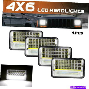 USwbhCg ChevroletGMC Jimmy Sonomap4s[X4×6 "C`LEDwbhCgH4656 / 4651v 4PCS 4x6"inch LED Headlights H4656/4651 Lamps For Chevrolet & GMC Jimmy Sonoma