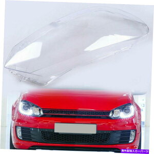 USwbhCg OʉEwbhCgwbhvYJo[vX`bNtBbgVWSt6 MK6 Front Right Side Headlight Head Lamp Lens Cover Plastic FIT for VW Golf 6 MK6