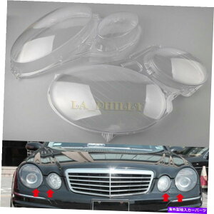 USwbhCg L + RwbhCgwbhvYxcW211 E350 / 300/200 2002-08pYJo[ L+R Headlight Headlamp Lens Clear Lens Cover For Benz W211 E350/300/200 2002-08