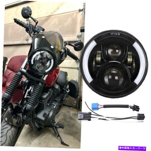 USwbhCg 7 "I[goCLEDvWFN^[wbhCg}nXSR900 FZR600 V STAR 1100 650 7" Motorcycle LED Projector Headlight For Yamaha XSR900 FZR600 V Star 1100 650