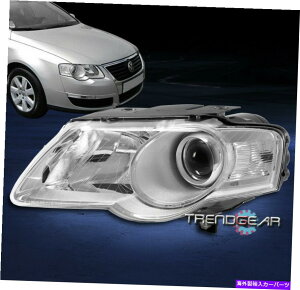 USwbhCg 2006-2010 Volkswagen PassatvWFN^[̃wbhCgvNhCo[ For 2006-2010 Volkswagen Passat Projector Headlight Lamp Chrome Driver Left Side