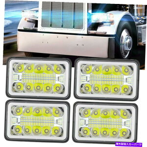 USwbhCg P[XT800̂߂4×6 "C`LEDCgdDRL HI-LOr[wbhvwbhCg 4X6"inch LED Light Bulbs DRL Hi-Lo Beam Headlamp Headlights For Kenworth T800