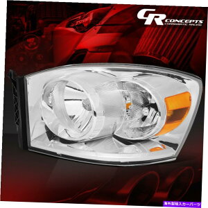 USwbhCg N/^]ґOEX^C̃wbhCg2007-2010 Dodge RAM 1500-5500 CHROME LEFT/DRIVER SIDE OE STYLE HEADLIGHT FOR 2007-2010 DODGE RAM 1500-5500
