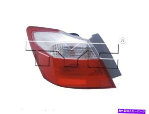 USwbhCg z_AR[h2013-215Z_̂߂Tyc NSFnQe[Cgv TYC NSF Left Side Halogen Tail Light Lamp for Honda Accord 2013-215 Sedan