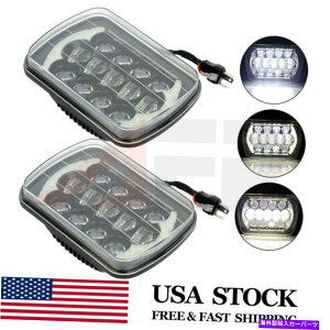 USwbhCg 2×5 "x7" 6 "x7"ɂ̓[r[̓CgXNGAwbhCg 2x 5"x7" 6"x7" Hi Low Beam day light square headlight universal for Toyota