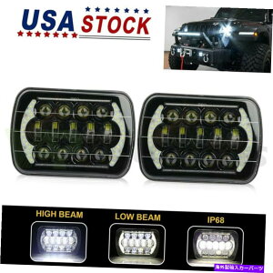 USwbhCg 2×5 "x7" 6 "x7"nC[fChCuCgXNGAwbhCgV{[tH[h}X^O 2x 5"x7" 6"x7" Hi & Lo day driving light square headlight for Chevy Ford Mustang