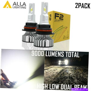 USwbhCg ˔nEWÔ߂̃AbƖLED X - Treme White 9007 HB1 HDd Alla Lighting LED X-treme White 9007 HB1 hd-light Bulb for Reflector Housing