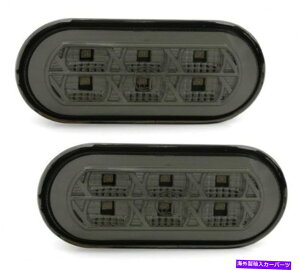 USwbhCg LEDTChCWP[^^[^[CgZbgẪtH[hVWV[g LED side indicator turn light set with 6 LED's for FORD VW SEAT in dark smoked
