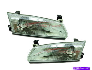 USwbhCg 1997N1999Ñg^J̃ZXLewbhCghCo[qTChLH + RH For 1997-1999 Toyota Camry CE LE XLE Head Lights Driver & Passenger Side LH+RH