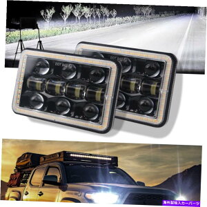 USwbhCg 2s[X7C`300W SUVgbNIt[hLED[NCgJ[GWFACv 2PCS 7inch 300W SUV Truck Off-road LED Work Light Car Angel Eye Lamp