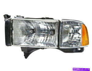US�w�b�h���C�g ��LH�w�b�h�����v�A�Z���u��W / SideMarker Fits 1999 2002 Dodge Ram P / U Fullsize Left LH Headlamp Assembly W/ Sidemarker fits 1999 2002 Dodge Ram P/U Fullsize�y���s�A���i�z