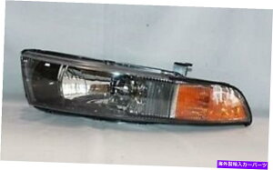 USwbhCg 2002N2003N̂߂̍pwbhCgAZuOH Left Side Replacement Headlight Assembly For 2002-2003 Mitsubishi Galant