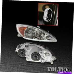 US�w�b�h���C�g 2002-2004�g���^�J�����w�b�h���C�g�����v�N���A�����Y�n���Q�����q�E�� 2002-2004 Toyota Camry Headlight Lamp Clear lens Halogen Passenger Right Side�y���s�A���i�z
