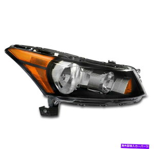 USwbhCg 08-12z_AR[hZ_yt@NgX^CzwbhCgubNqRH For 08-12 Honda Accord Sedan [Factory Style] Headlight Black Passenger Right RH
