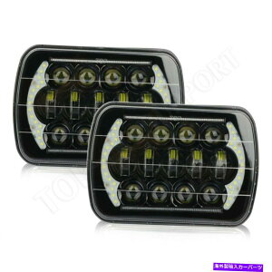 USwbhCg W[v`FL[XJgbNIt[ĥ߂2×5 "x7" 6 "x7"ɂ̓[r[DRLwbhCg 2x 5"x7" 6"x7" Hi Low Beam DRL head light for Jeep Cherokee XJ Truck Offroad