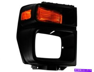 USヘッドライト E350スーパーデューティE250 E150 2008 2009の右ヘッドライトベゼルX664NJ Right Headlight Bezel X664NJ for E350 Super Duty E250 E150 2012 2010 2008 2009