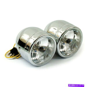 US�w�b�h���C�g MCS 4�C���`�f���A���w�b�h�����vAssy�AChrome 901860 MCS 4 inch Dual Headlamp Assy, Chrome 901860