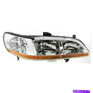 USwbhCg VwbhvYƃnEWORHTChtBbgz_AR[hZ_/N[yHO2503117 NEW HEAD LAMP LENS AND HOUSING RH SIDE FITS HONDA ACCORD SEDAN/COUPE HO2503117