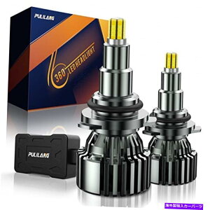 USwbhCg Pulilang 9012 / HIR2 LEDwbhCgdA60W 16000LMA360x̊Sȕo PULILANG 9012/HIR2 LED Headlight Bulbs, 60W 16000lm, 360 Degree Full Emitting