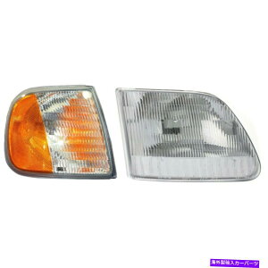 USwbhCg F150gbN̏q3L3Z13008CAAF75Z13200AC̎CgLbg̉E Auto Light Kit Right Hand Side for F150 Truck Passenger 3L3Z13008CA, F75Z13200AC