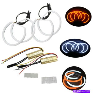 USwbhCg RbgXCb`obNGWFACn[OLbg00-03 E46N[yw /vWFN^[ Cotton Switchback Angel Eye Halo Ring Kit For 00-03 E46 Coupe W/ Projector