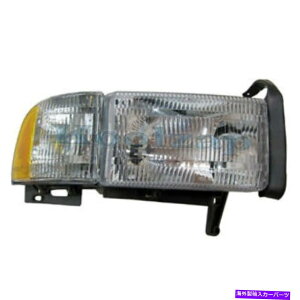 USwbhCg TYCgbNwbhCgwbhvW /R[i[p[NCgvEȑ TYC Ram Truck Headlight Headlamp w/Corner Park Light Lamp Right Passenger Side