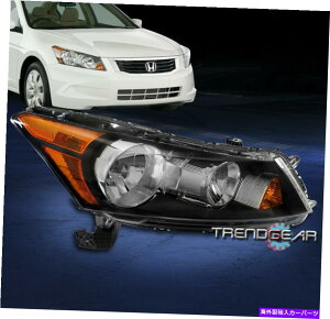 USwbhCg 2008-2012z_AR[hZ_4DRwbhCgwbhvubNqRH For 2008-2012 Honda Accord Sedan 4dr Headlight Headlamp Black Passenger Right RH