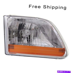 USヘッドライト ハロゲンヘッドランプアセンブリ旅客サイドフィット2001-2003フォードF150 FO2503267 Halogen Head Lamp Assembly Passenger Side Fits 2001-2003 Ford F150 FO2503267