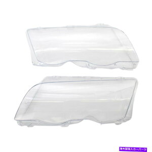 USwbhCg 1yAwbhCgYJo[tBbgBMW E46 3V[Y4hA98-01f 1 Pair Headlight Lens Cover Fit for BMW E46 3-Series 4-Door 98-01 Models