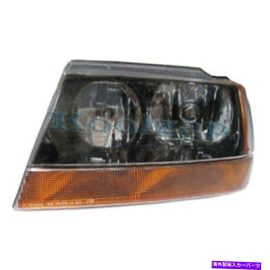 US�w�b�h���C�g 99-04�O�����h�`�F���L�[�����[�h�X�|�[�c�w�b�h���C�g�w�b�h�����v�w�b�h���C�g�����v���̃h���C�o�[ 99-04 Grand Cherokee Laredo Sport Headlight Headlamp Head Light Lamp Left Driver�y���s�A