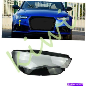 USwbhCg ẼwbhCgYJo[+V[gڒ܂́AAudi A6 S6 2016-2018pɌ܂B Right Side Headlight Lens Cover + Sealant Glue Replace For Audi A6 S6 2016-2018