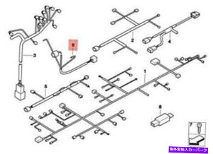 USwbhCg OE BMW K14 0184 0187C[n[lXwbhCg63127661801 Genuine OE BMW K14 0184 0187 Wiring harness headlight 63127661801